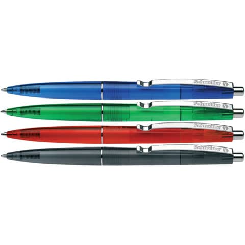 Penna a sfera a scatto Schneider K 20 Icy Colours ricaricabile tratto M blu P132003